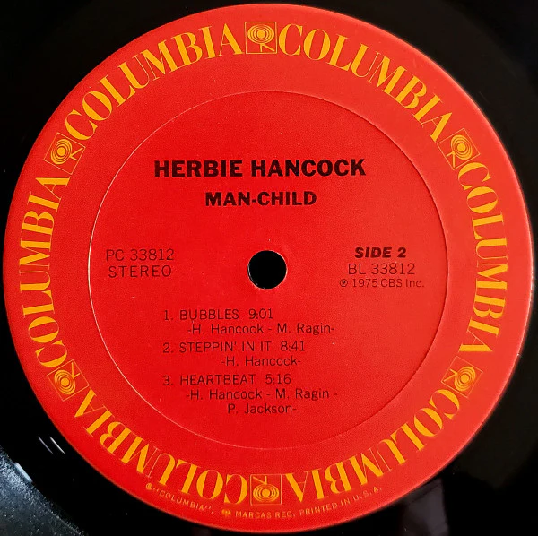 Herbie Hancock - Man-Child (LP, Album, Pit) (Good Plus (G+)) - Image 4