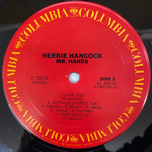 Herbie Hancock - Mr. Hands (LP, Album, San) (Very Good Plus (VG+)) - Image 4