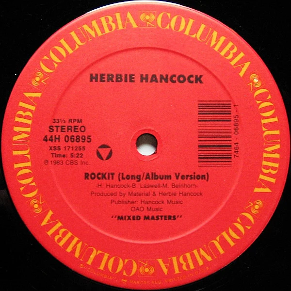 Herbie Hancock - Rockit / Mega Mix (12") (Very Good Plus (VG+))