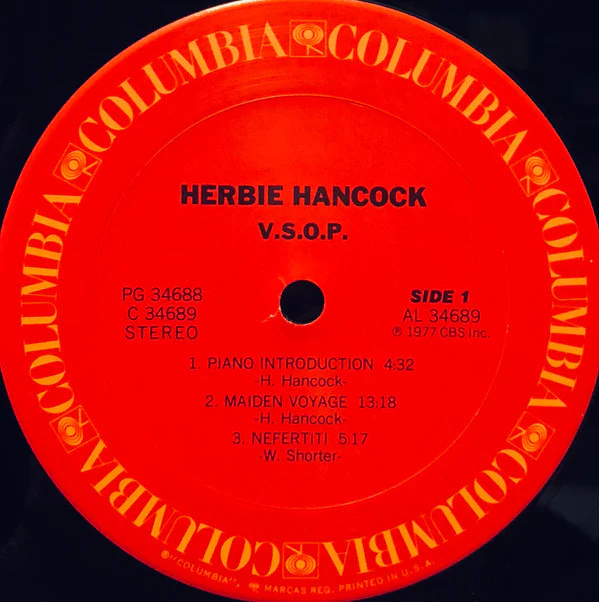 Herbie Hancock - V.S.O.P. (2xLP, Album, San) (Very Good (VG)) - Image 5