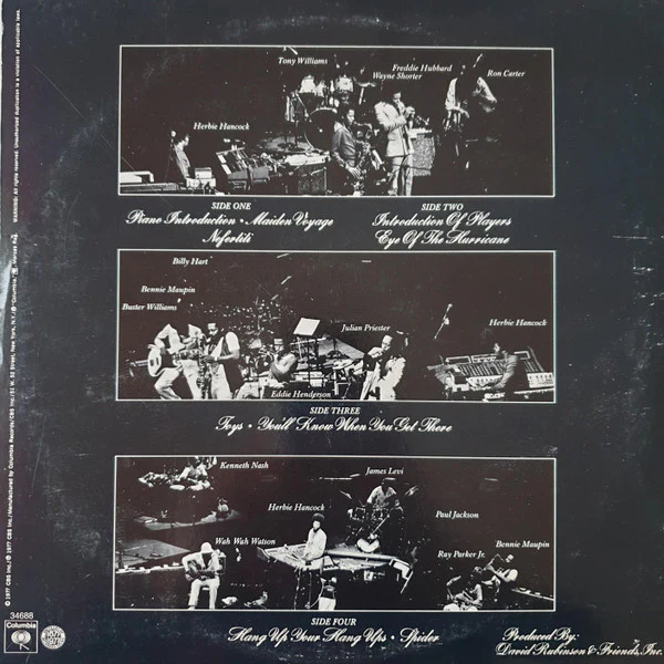 Herbie Hancock - V.S.O.P. (2xLP, Album) (Very Good Plus (VG+)) - Image 2