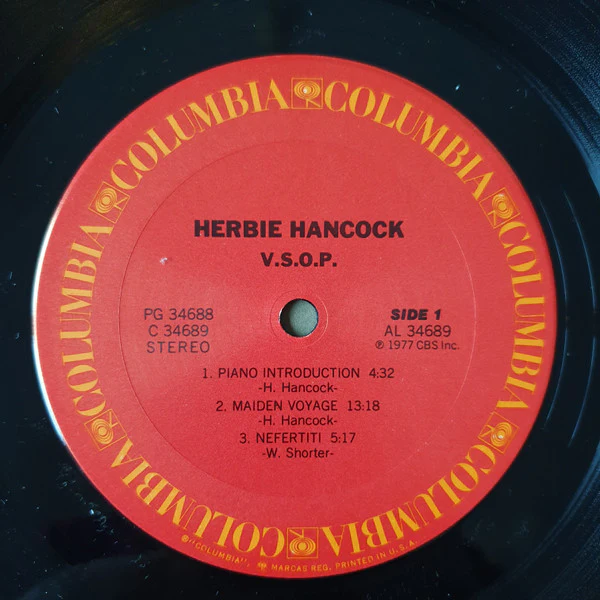 Herbie Hancock - V.S.O.P. (2xLP, Album) (Very Good Plus (VG+)) - Image 3