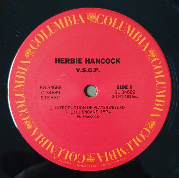 Herbie Hancock - V.S.O.P. (2xLP, Album) (Very Good Plus (VG+)) - Image 4