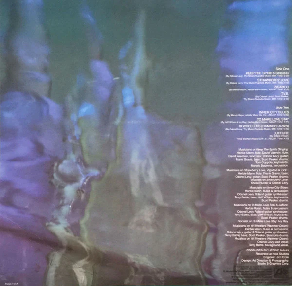 Herbie Mann - See Through Spirits (LP, Album) (Near Mint (NM or M-)) - Image 2