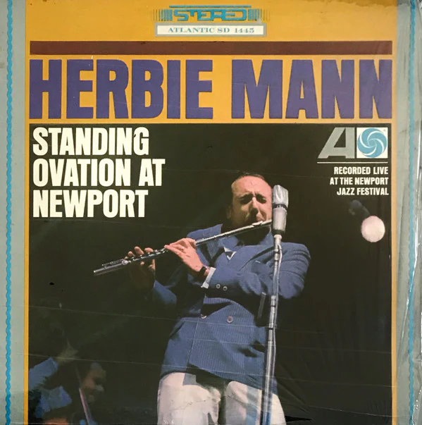Herbie Mann - Standing Ovation At Newport (LP, Album) (Very Good Plus (VG+))