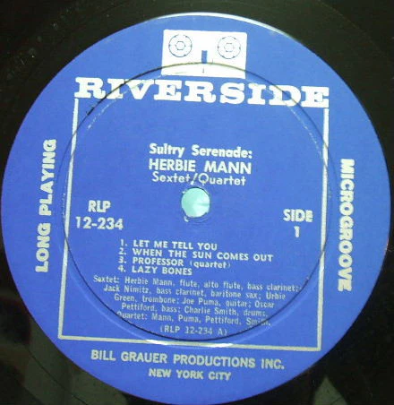 Herbie Mann - Sultry Serenade (LP, Album, Mono) (Very Good Plus (VG+)) - Image 3