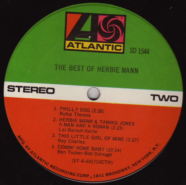 Herbie Mann - The Best Of Herbie Mann (LP, Comp, CTH) (Near Mint (NM or M-)) - Image 4