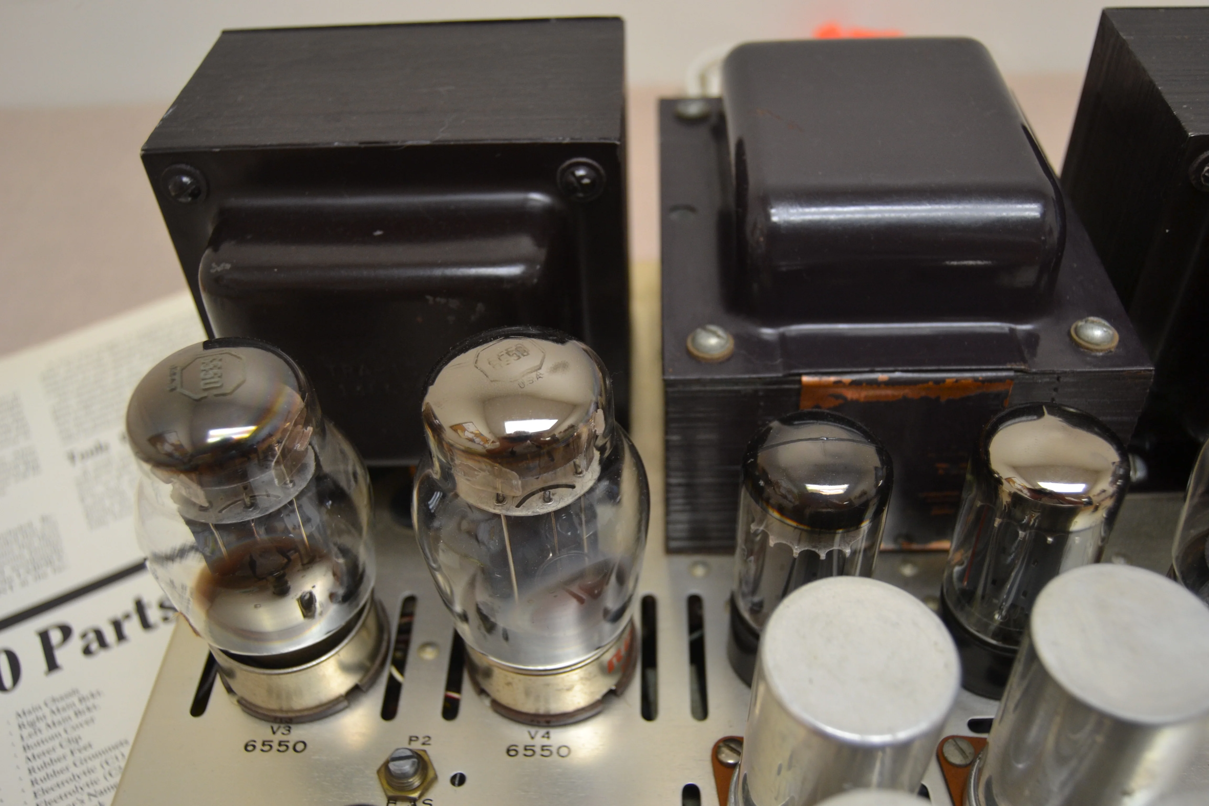 HH Scott LK-150 Tube Stereo Power Amplifier (1961) * Fully Serviced * Manual and Schematics - Image 12
