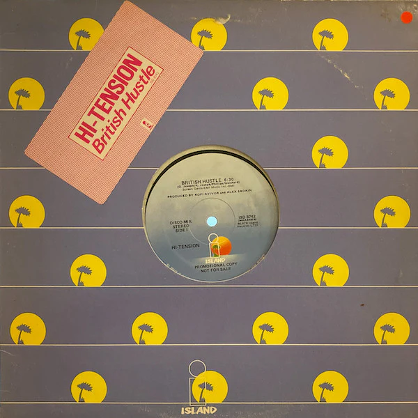 Hi-Tension - British Hustle (12", Promo) (Very Good Plus (VG+))