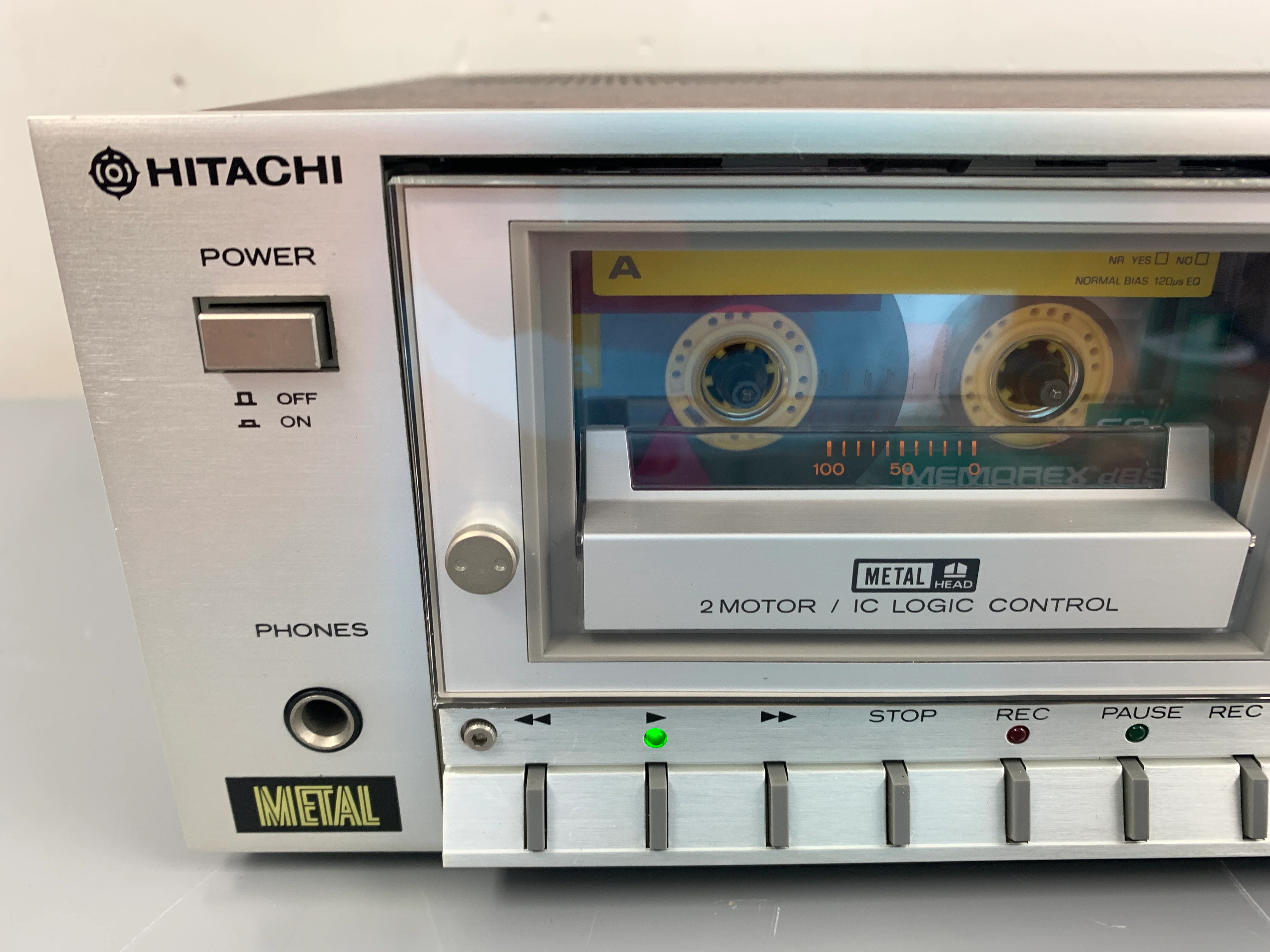 Hitachi D-75S Single Cassette Deck * Fully Serviced !!!! - Image 2