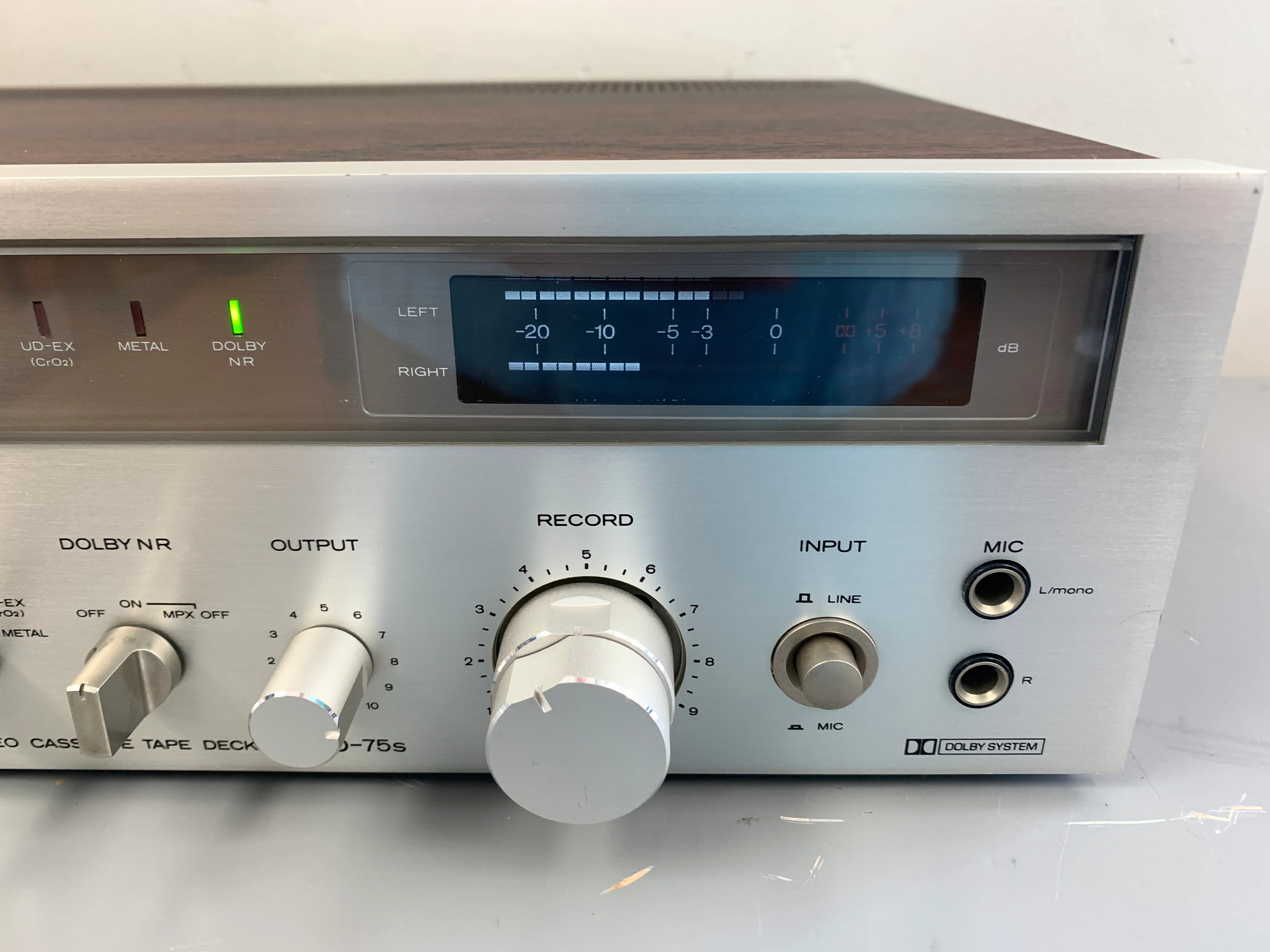 Hitachi D-75S Single Cassette Deck * Fully Serviced !!!! - Image 5