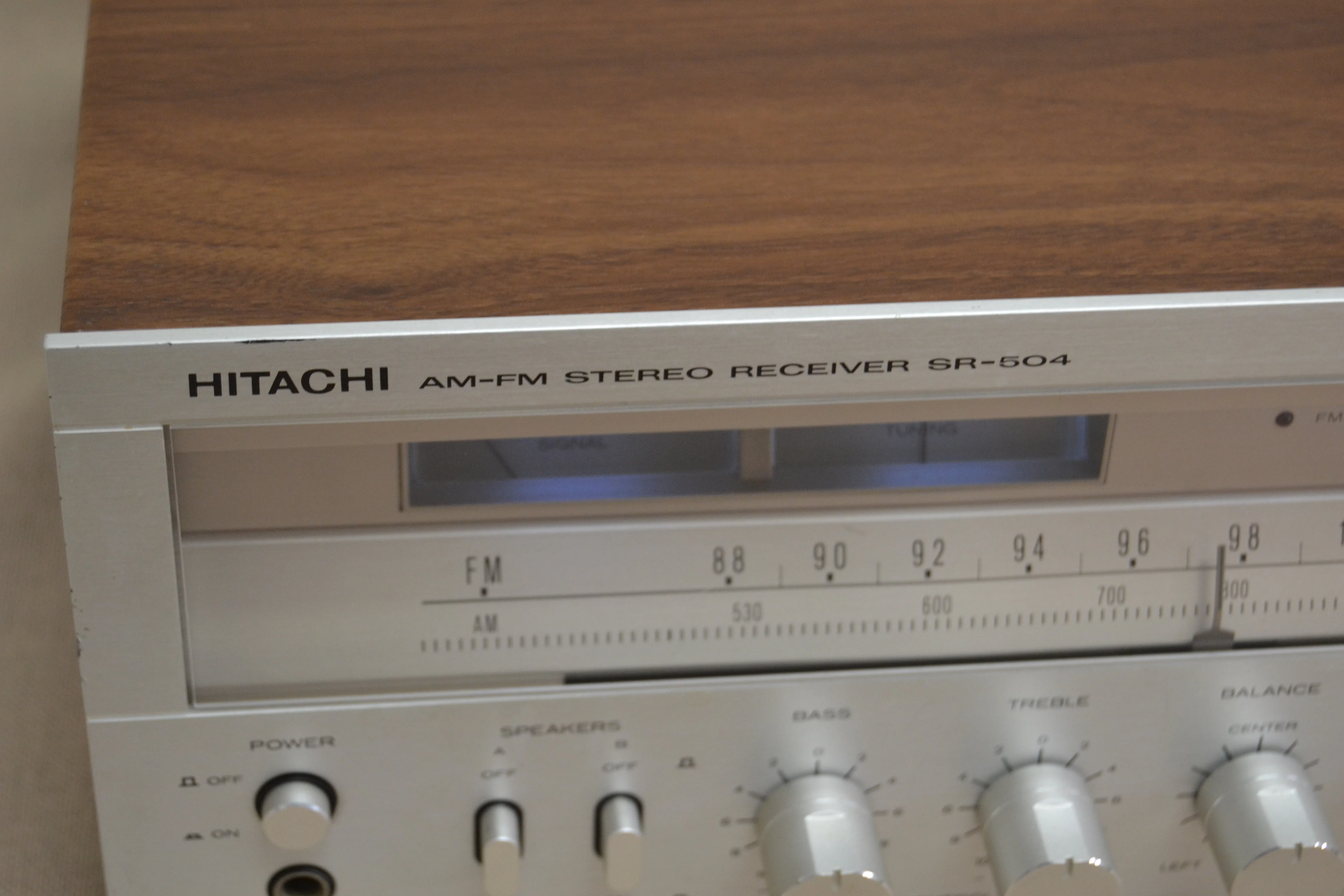 Hitachi SR-504 Stereo Receiver * 27W RMS * 1979 - Image 9