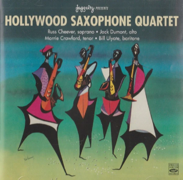 Hollywood Saxophone Quartet - Hollywood Saxophone Quartet (CD, Comp) (Very Good Plus (VG+))