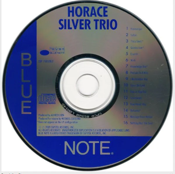 Horace Silver - Horace Silver Trio (CD, Comp, Mono, RE, RM) (Near Mint (NM or M-)) - Image 3