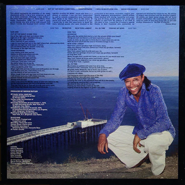 Horace Silver - Silver 'N Voices (LP, Album) (Near Mint (NM or M-)) - Image 2