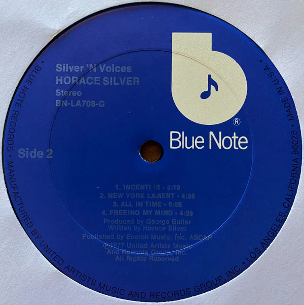 Horace Silver - Silver 'N Voices (LP, Album, Ter) (Very Good Plus (VG+)) - Image 5
