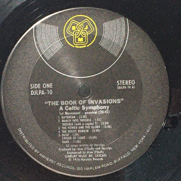 Horslips - The Book Of Invasions (A Celtic Symphony) (LP, Album, Pit) (Near Mint (NM or M-)) - Image 3