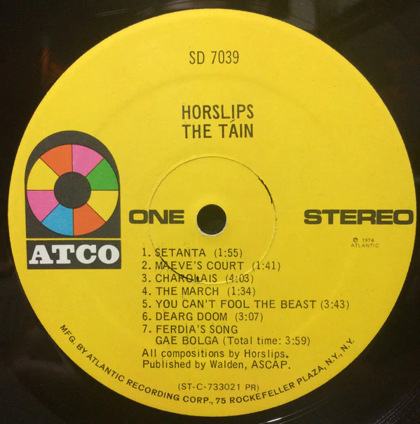 Horslips - The Táin (LP, Album, Pre) (Very Good Plus (VG+)) - Image 4