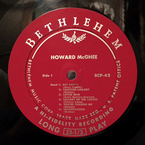 Howard McGhee - The Return Of Howard McGhee (LP, Album, Mono) (Very Good Plus (VG+)) - Image 3