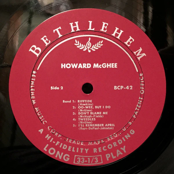 Howard McGhee - The Return Of Howard McGhee (LP, Album, Mono) (Very Good Plus (VG+)) - Image 4