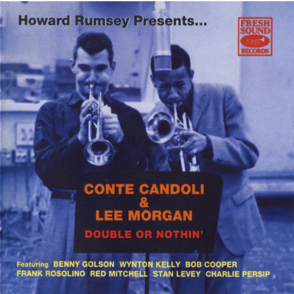 Howard Rumsey Presents... Conte Candoli & Lee Morgan - Double Or Nothin' (CD, Album, RE) (Near Mint (NM or M-))