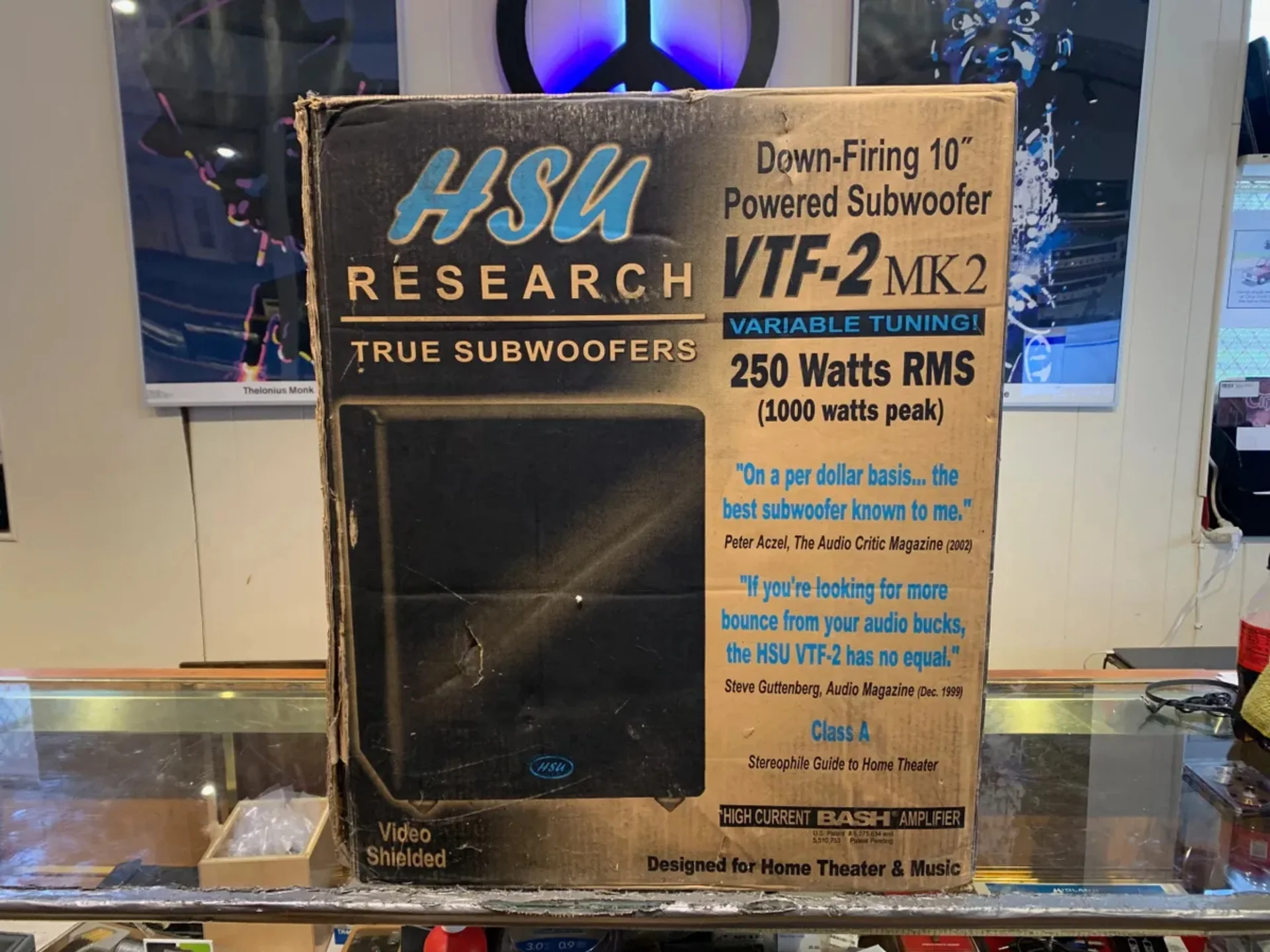 HSU VTF2 MKII Powered Subwoofer * Box - Image 6