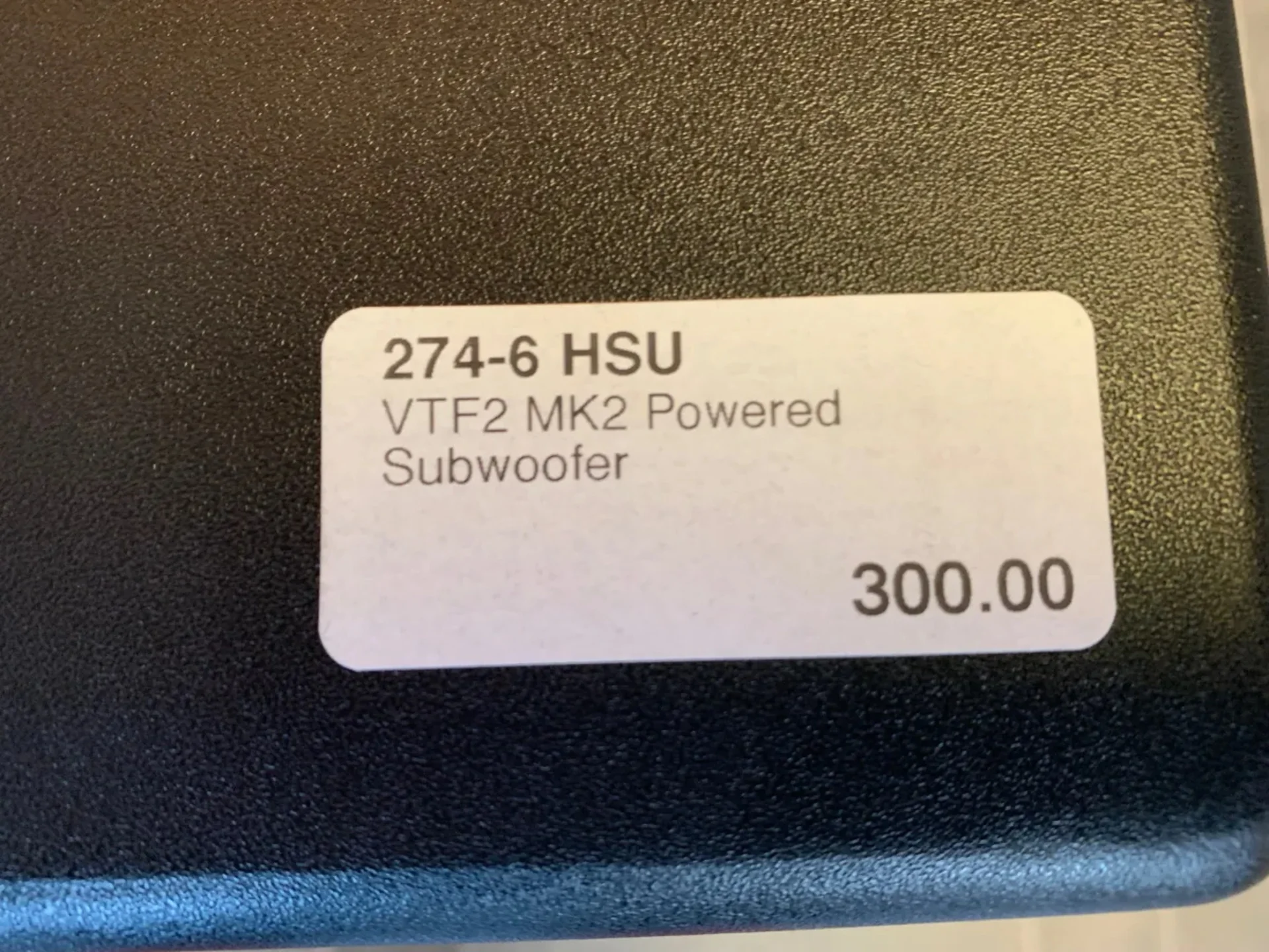 HSU VTF2 MKII Powered Subwoofer * Box - Image 7
