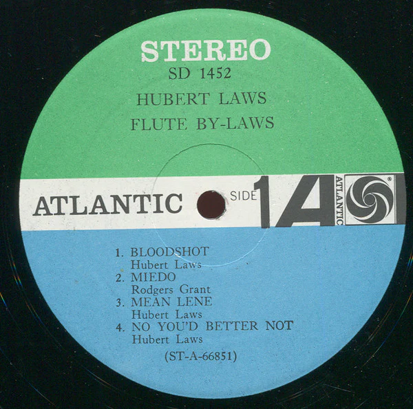 Hubert Laws - Flute By-Laws (LP, Album) (Very Good (VG)) - Image 2