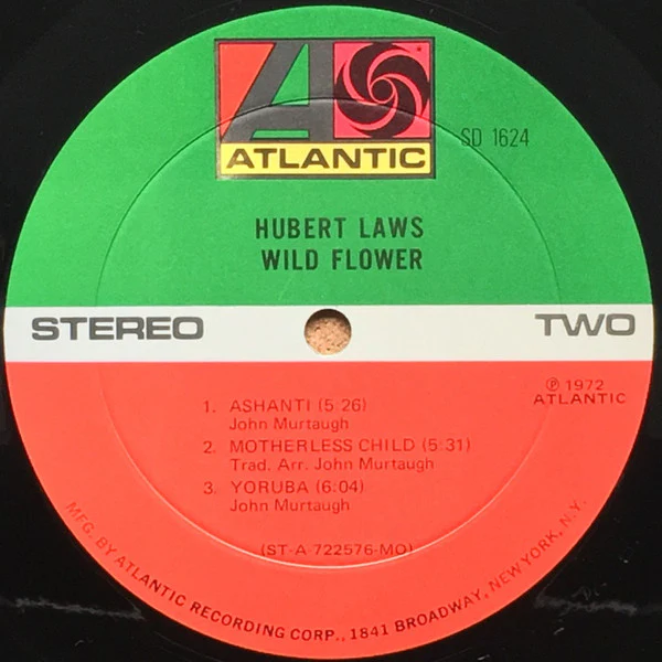 Hubert Laws - Wild Flower (LP, Album, MO ) (Very Good Plus (VG+)) - Image 4