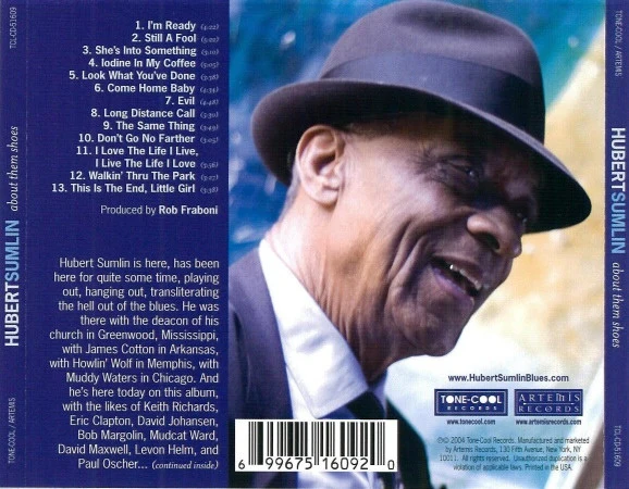 Hubert Sumlin - About Them Shoes (CD, Album) (Very Good Plus (VG+)) - Image 2
