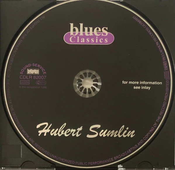 Hubert Sumlin - Blues Classics (CD, Comp) (Very Good Plus (VG+)) - Image 4