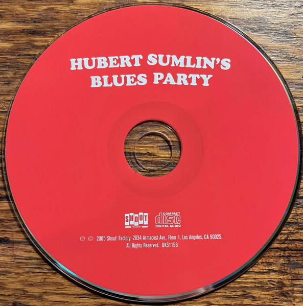 Hubert Sumlin - Hubert Sumlin's Blues Party (CD) (Near Mint (NM or M-)) - Image 4