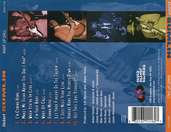Hubert Sumlin - Wake Up Call (CD, Album) (Near Mint (NM or M-)) - Image 2