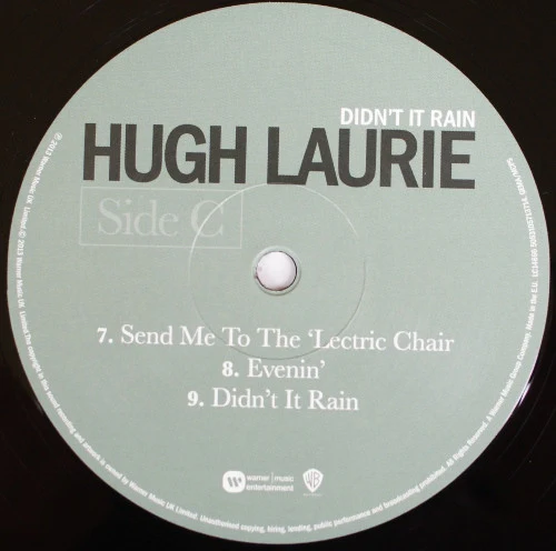 Hugh Laurie - Didn't It Rain (2xLP, Album) (Near Mint (NM or M-)) - Image 5