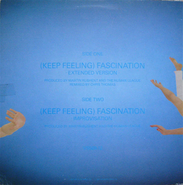 Human League* - Fascination (12", Single) (Near Mint (NM or M-)) - Image 2