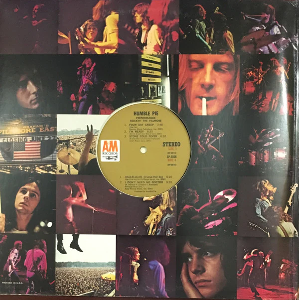 Humble Pie - Performance: Rockin' The Fillmore (2xLP, Album, Pit) (Near Mint (NM or M-)) - Image 3