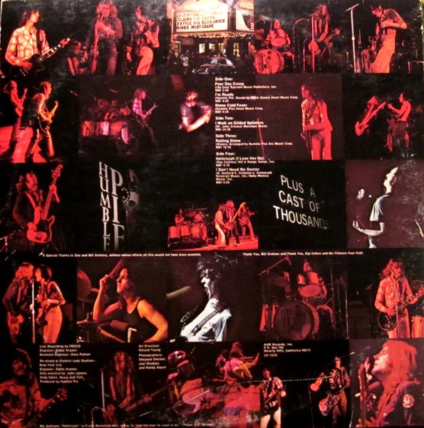 Humble Pie - Performance Rockin' The Fillmore (2xLP, Album, Pit) (Very Good Plus (VG+)) - Image 3