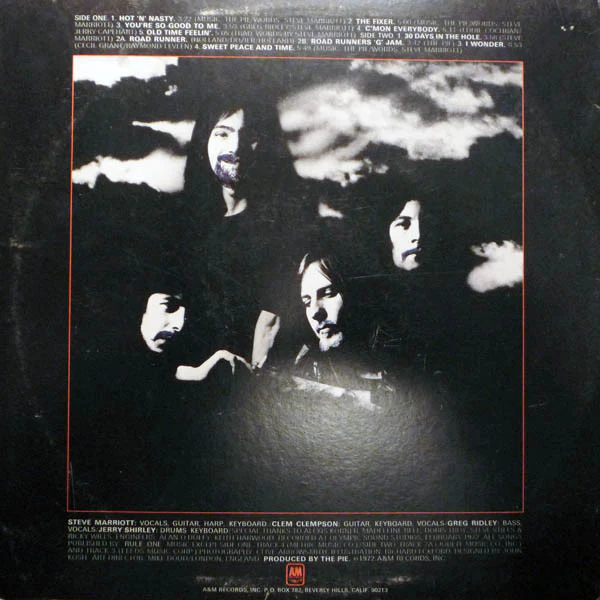 Humble Pie - Smokin' (LP, Album, Pit) (Near Mint (NM or M-)) - Image 2