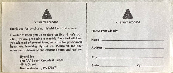 Hybrid Ice - Hybrid Ice (LP, Album) (Very Good Plus (VG+)) - Image 5