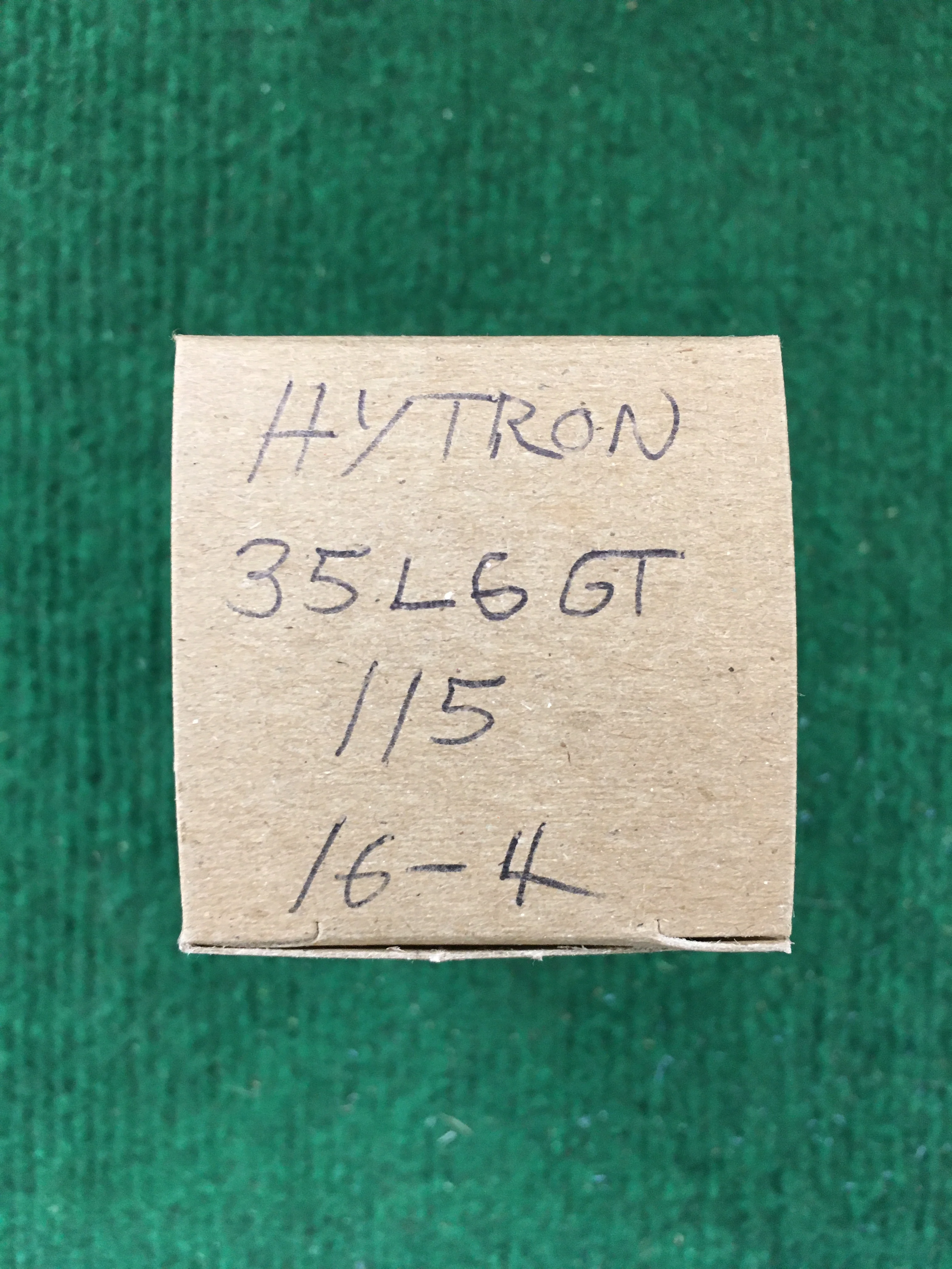 Hytron 35L6GT Vacuum Tube * Tested 115