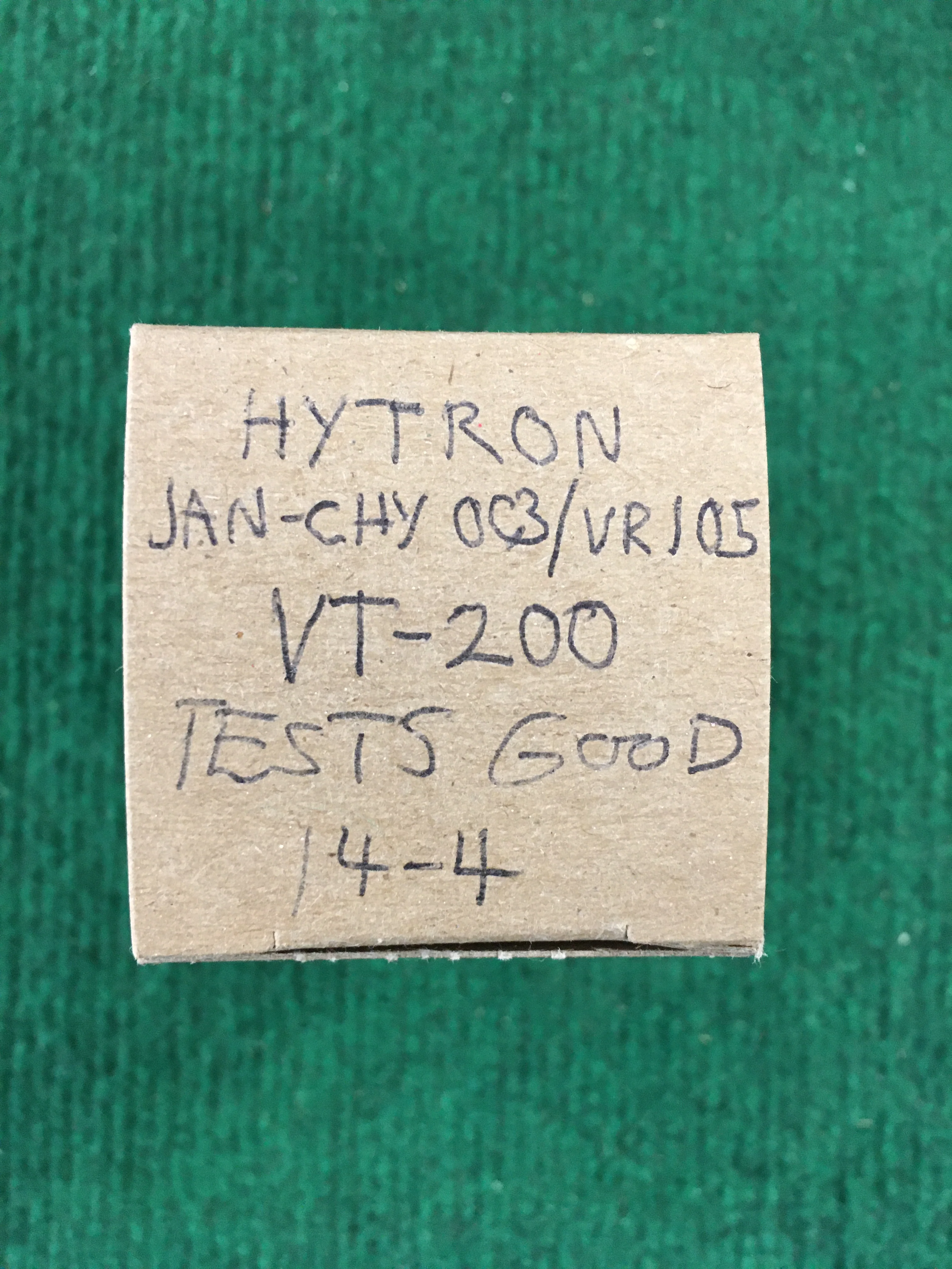 Hytron VT-200 Vacuum Tube * Tested Good