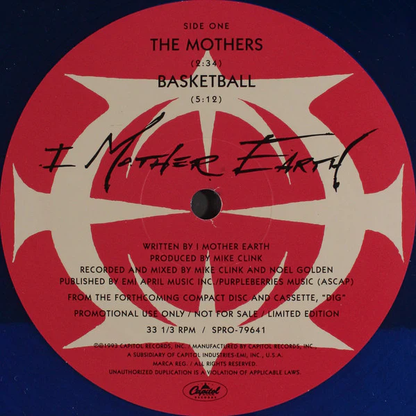 I Mother Earth - Untitled (10", Ltd, Promo, Blu) (Very Good Plus (VG+)) - Image 3
