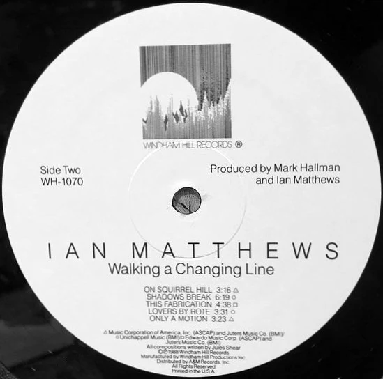 Iain Matthews - Walking A Changing Line (LP, Album) (Near Mint (NM or M-)) - Image 4