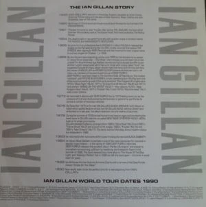 Ian Gillan - Naked Thunder (12", Promo, Smplr, Cle) (Mint (M)) - Image 3