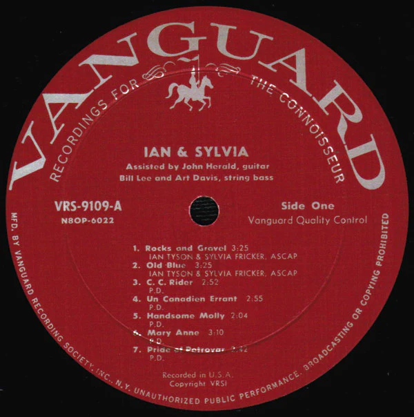Ian & Sylvia - Ian & Sylvia (LP, Album, Mono, Roc) (Very Good Plus (VG+)) - Image 3