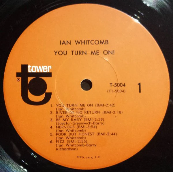 Ian Whitcomb - You Turn Me On! (LP, Album, Mono, Los) (Very Good (VG)) - Image 3