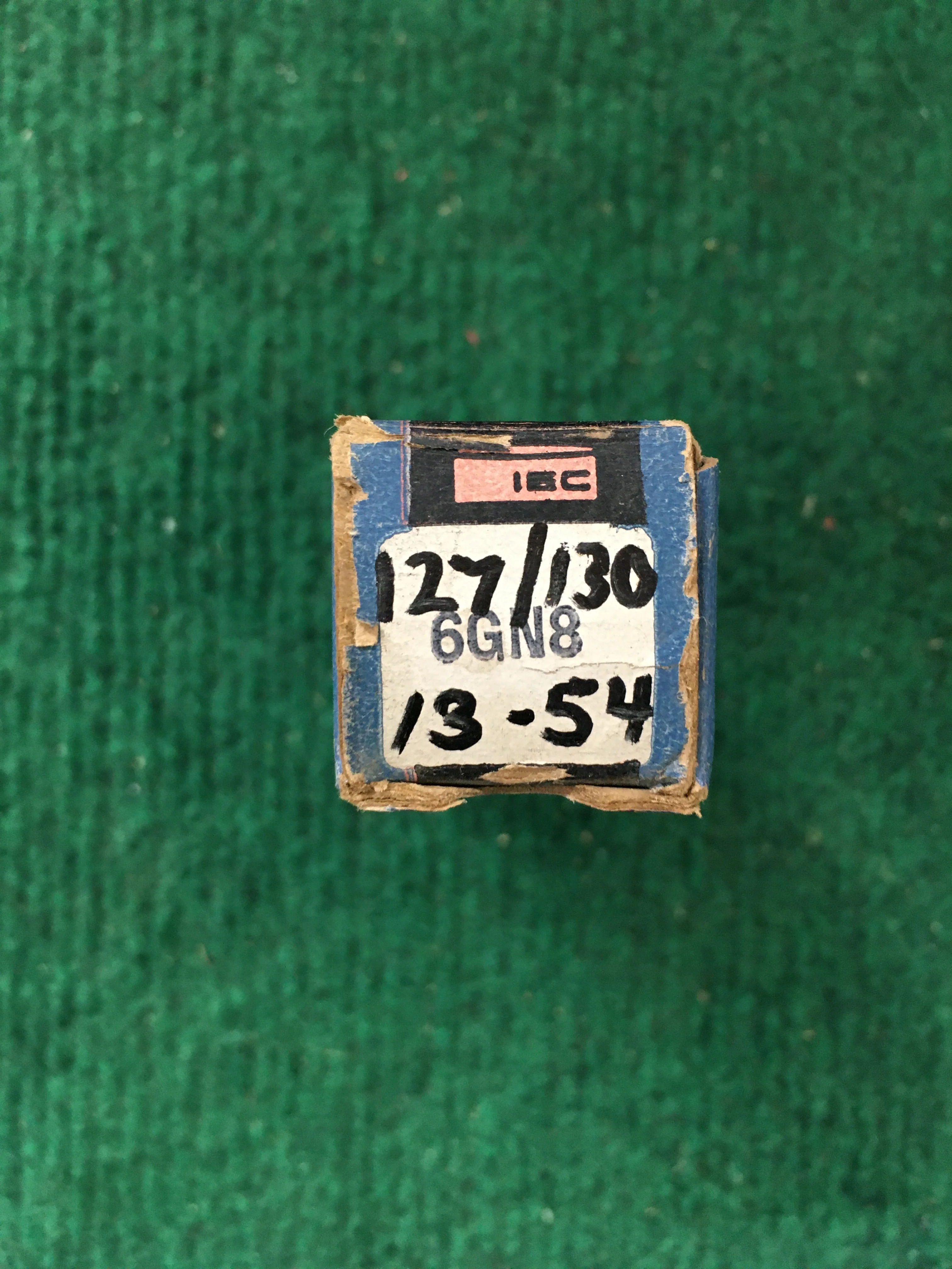 IEC Servicemaster 6GN8 Vacuum Tube * Tested 127/130%