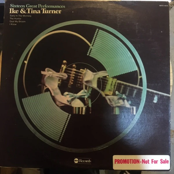Ike & Tina Turner - Sixteen Great Performances (LP, Comp, Promo) (Very Good Plus (VG+))