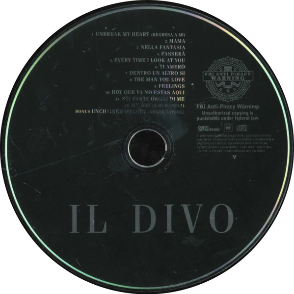 Il Divo - Il Divo (CD, Album) (Very Good Plus (VG+)) - Image 3