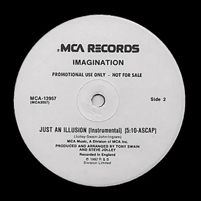 Imagination - Just An Illusion (12", Promo) (Very Good (VG)) - Image 2